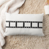 映画のフィルムのストリップ ランバークッション (ブランケット)