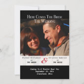 映画のポスター 保存日アナウンス 招待状 (正面)