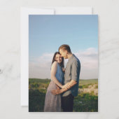 映画のモダンポスター結婚を見つける 招待状 (裏面)