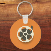 映画のリール キーホルダー (正面)