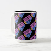 映画の一夜を認める ツートーンマグカップ (正面左)