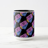 映画の一夜を認める ツートーンマグカップ (中央)