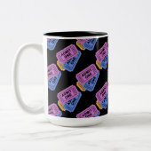 映画の一夜を認める ツートーンマグカップ (左)