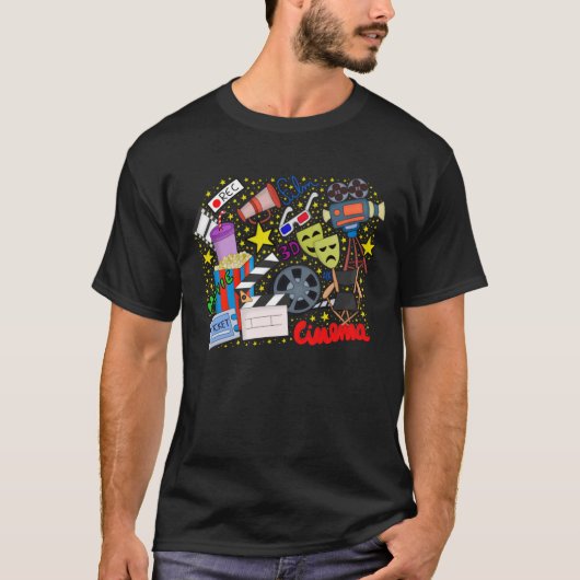 映画の世界 Tシャツ (正面)