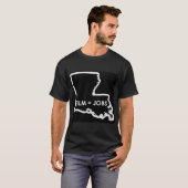 映画の仕事ルイジアナ Tシャツ (正面フル)