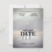 映画の写真を保存 マグネット招待状 (正面)