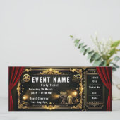 映画の夜のパーティーチケット 招待状 (スタンド正面)