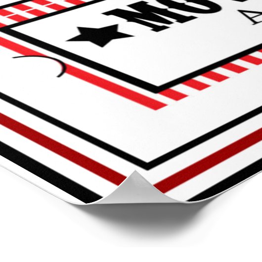 映画の夜のポスターを1つ認める16 x 20 ポスター (角)