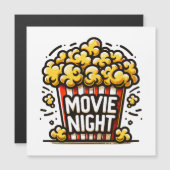 映画の夜の喜び 遊び心のあるポップコーン (正面/裏面)