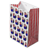 映画の夜の誕生パーティー   ミディアムペーパーバッグ (裏面アングル)