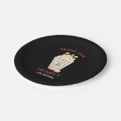 映画の夜の誕生日パーティポップコーンかわいい ペーパープレート (アングル)