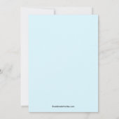 映画の夜の誕生日パーティーの招待 招待状 (裏面)