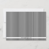 映画の夜の誕生日パーティーへの招待 招待状 (裏面)