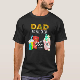 映画の夜の誕生日パーティーパパ映画クルーKids Bir Tシャツ
