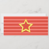 映画の夜の誕生日パーティー招待状 招待状 (裏面)