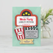 映画の夜の誕生日パーティー,アニーエイジシネマ映画 招待状 (スタンド正面)
