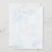 映画の夜の誕生日パーティー 招待状 (裏面)