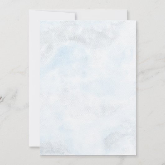 映画の夜の誕生日パーティー 招待状 (裏面)