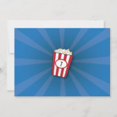 映画の夜の誕生日パーティ，アニーエイジシネマの写真 招待状 (裏面)