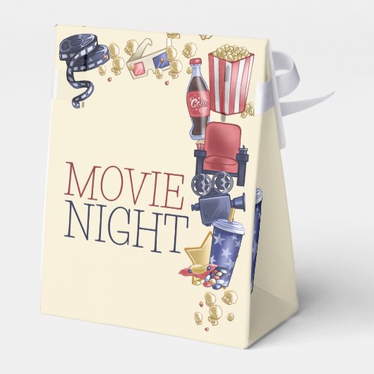 映画の夜の誕生日子供へ フェイバーボックス (裏面サイド)