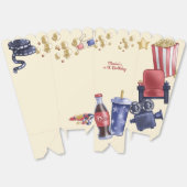 映画の夜の誕生日子供へ フェイバーボックス (見開き)