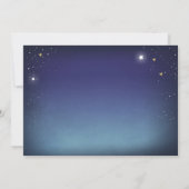 映画の夜の誕生日招待状ザスターズ 招待状 (裏面)