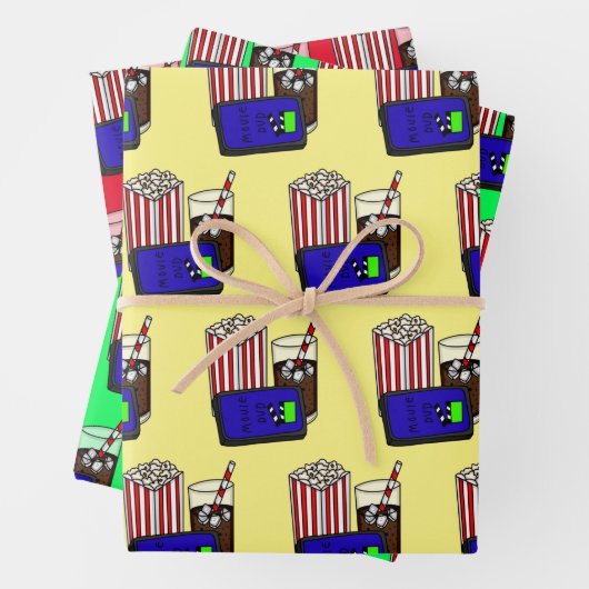 映画の夜の誕生日 ラッピングペーパーシート (インサイチュ)
