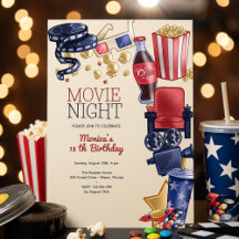 映画の夜の誕生日