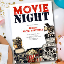 映画の夜の誕生日