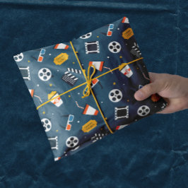 映画の夜の象徴的な家族のおもしろいダーク 薄葉紙