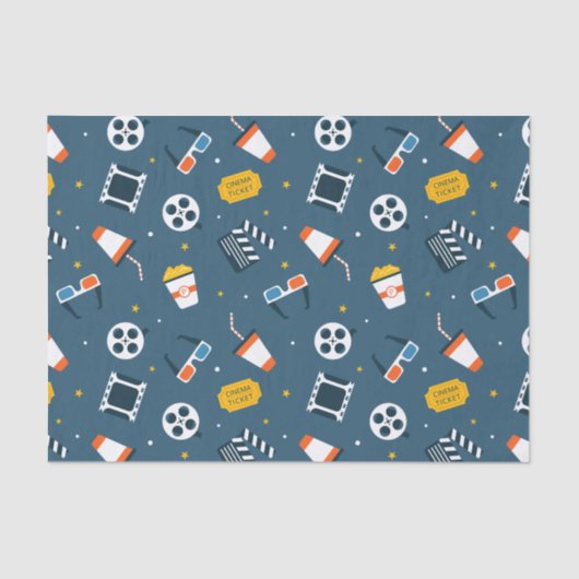 映画の夜の象徴的な家族のおもしろいダーク 薄葉紙 (正面)