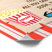 映画の夜の資金調達者先生学校チラシ ポスター (角)