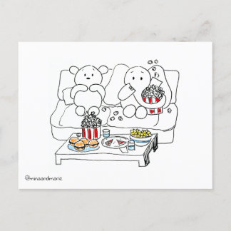 映画の夜はがき ポストカード