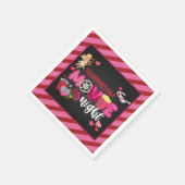 映画の夜ナプキン – バレンタインデー スタンダードカクテルナプキン (角)