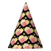 映画の夜ポップコーンとチケット パーティーハット (左)