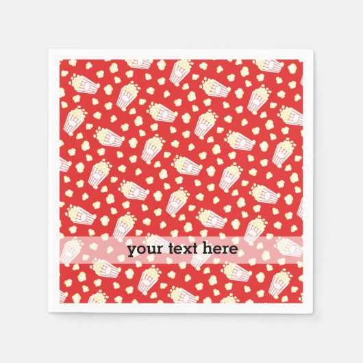 映画の夜 スタンダードカクテルナプキン (正面)