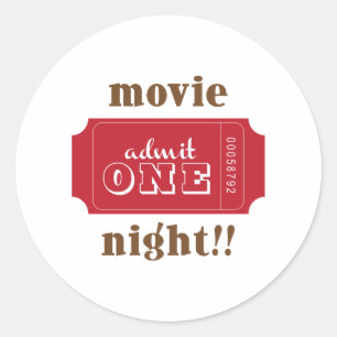 映画の夜 ラウンドシール