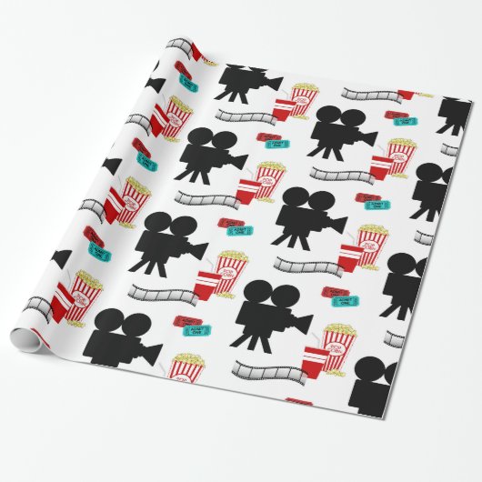 映画の夜 ラッピングペーパー (アンロールド)