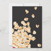 映画の夜、劇場-第6誕生日招待状 招待状 (裏面)