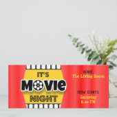 『映画の夜』 招待状 (スタンド正面)