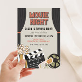 映画の夜、映画テーマ、映画の夜の招待状、 招待状