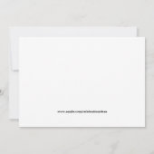 映画の夜 * 背景色を選んで 招待状 (裏面)