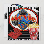 映画の夜!SRF 招待状 (正面/裏面)