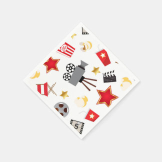 映画の恋人のパターン スタンダードカクテルナプキン