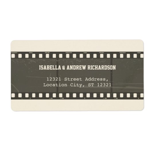 映画の愛住所 シール (正面)