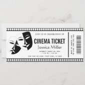 映画の招待券 招待状 (正面)