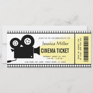 映画の招待券 招待状
