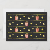 映画の招待状 | 映画の誕生日 | 映画の招待 招待状 (裏面)