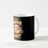 映画の日 映画 映画グルメ 夜 スナック ポップコーン コーヒーマグカップ (正面右)