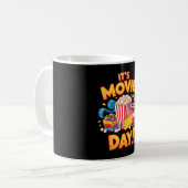 映画の日 映画 映画グルメ 夜 スナック ポップコーン コーヒーマグカップ (正面左)